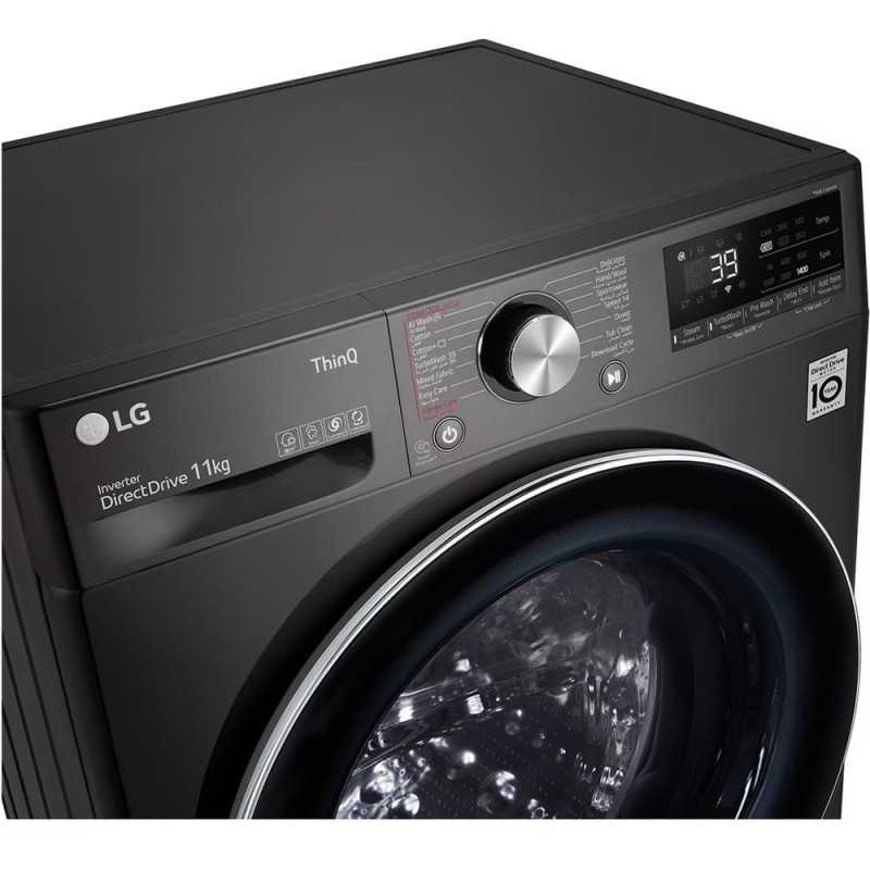 Washing Machine LG WR9011PBG Smoky 11KG 2024