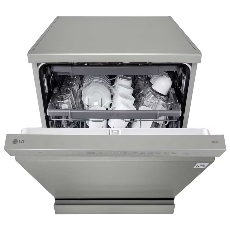 ماشین ظرفشویی ال جی DFC513FV با ظرفیت 14 نفره و سه سبد مخصوص شستشوی ظروف