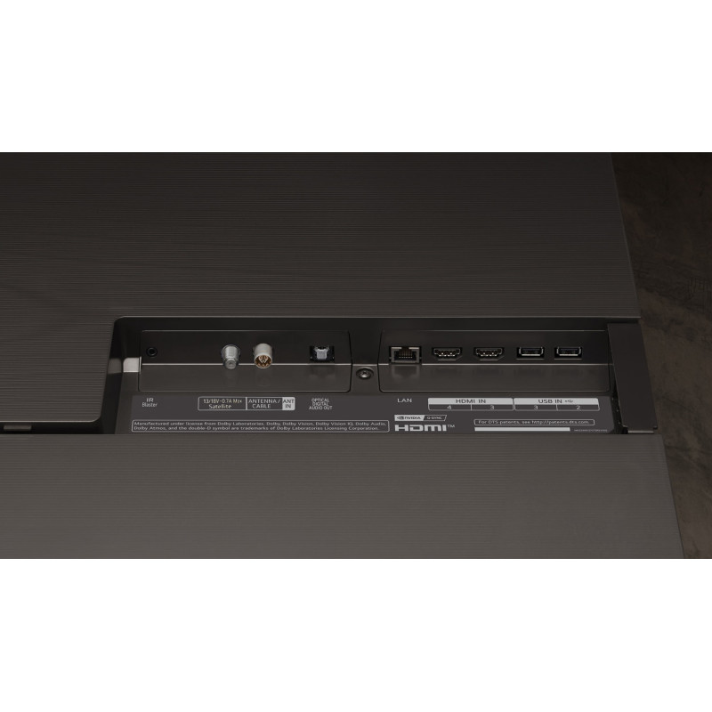 پورت های ورودی خروجی پشت تلویزیون LG 83B4