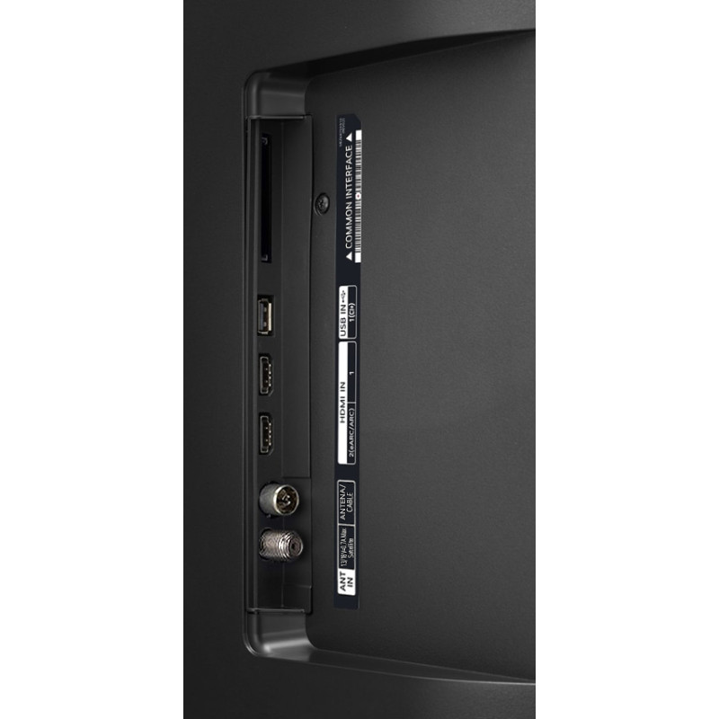 پورت های ورودی خروجی کناری تلویزیون ال جی 43NANO81 محصول 2024 مونتاژ لهستان