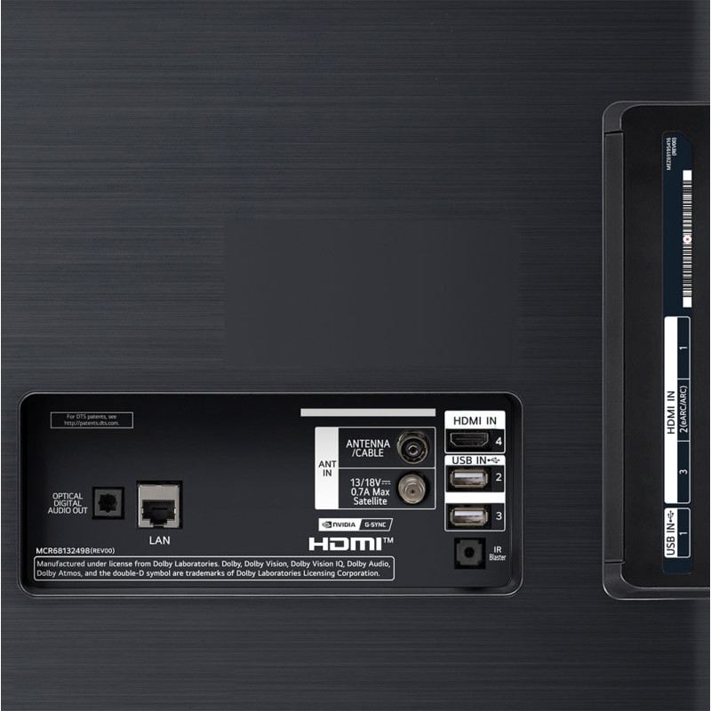 پورت های ورودی خروجی تلویزیون LG 55CS محصول 2024