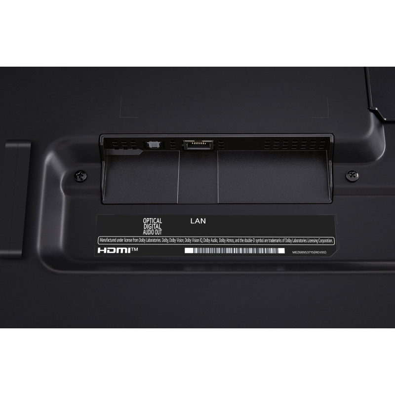 پورت های ورودی و خروجی پشت تلویزیون 75UT9100