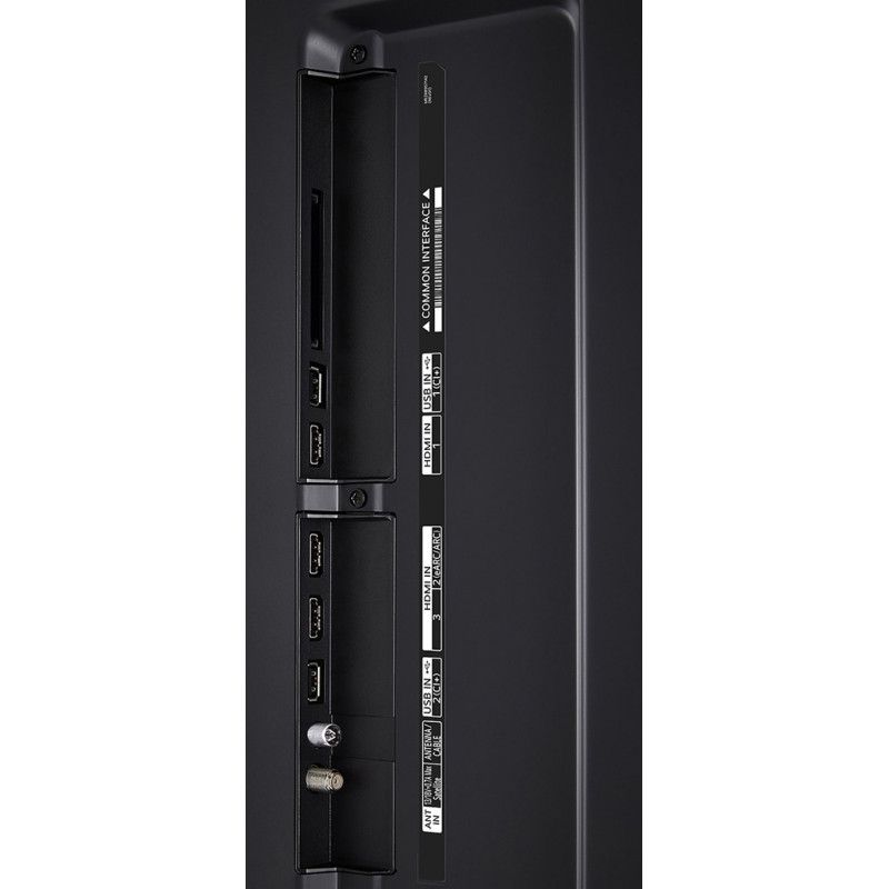 پورت های ورودی خروجی کناری تلویزیون ال جی 65UT9100