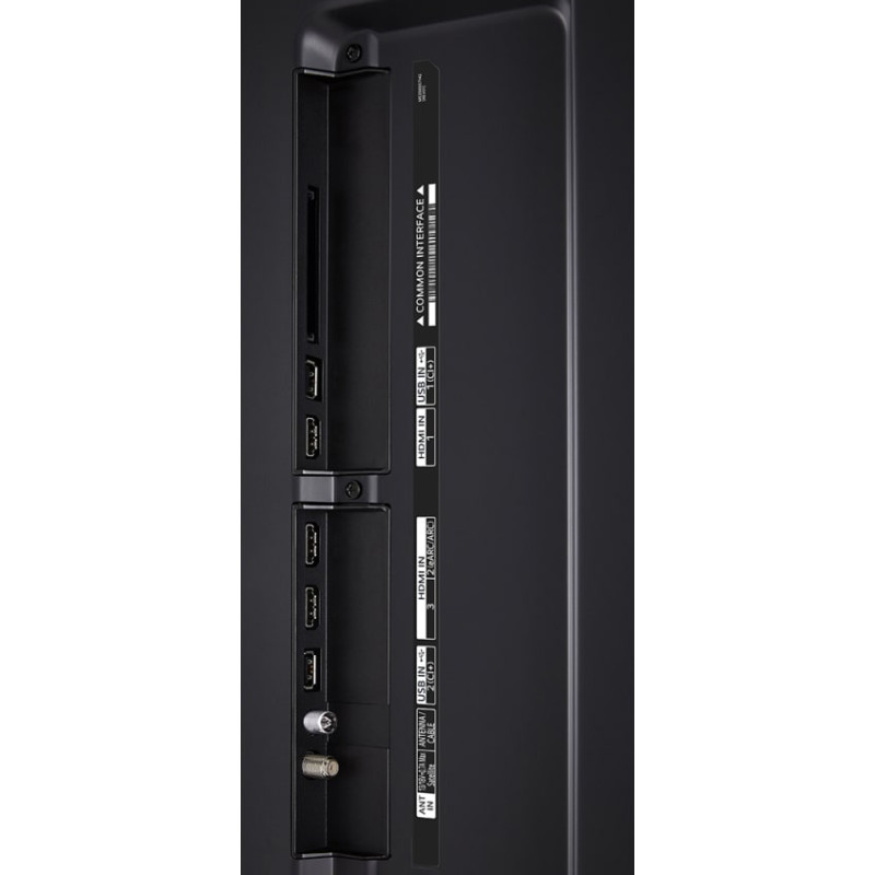 پورت های ورودی خروجی کناری تلویزیون ال جی 50UT9100