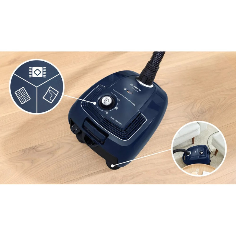 BOSCH Vacuum Cleaner BGL38WBU3H Blue