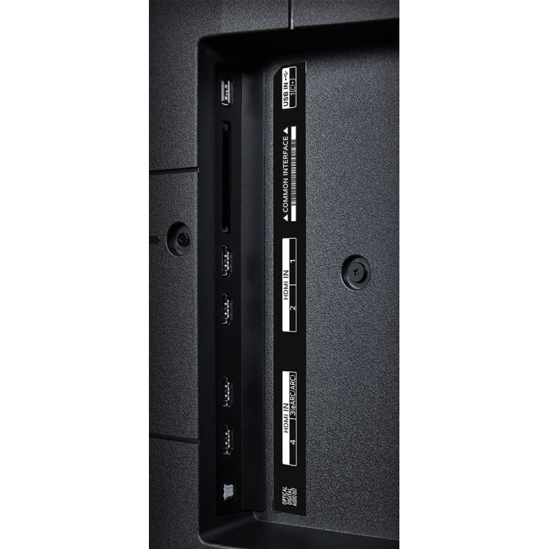 پورت های ورودی خروجی کناری تلویزیون ال جی 98UT9100