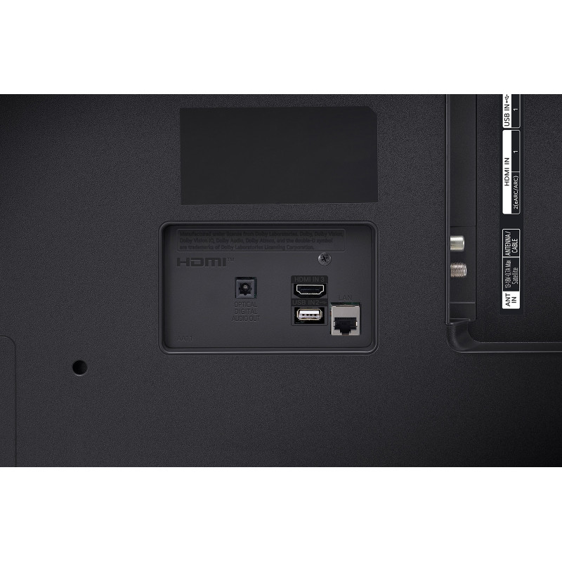 طراحی پورت های ورودی خروجی تلویزیون LG 55NANO84 2024