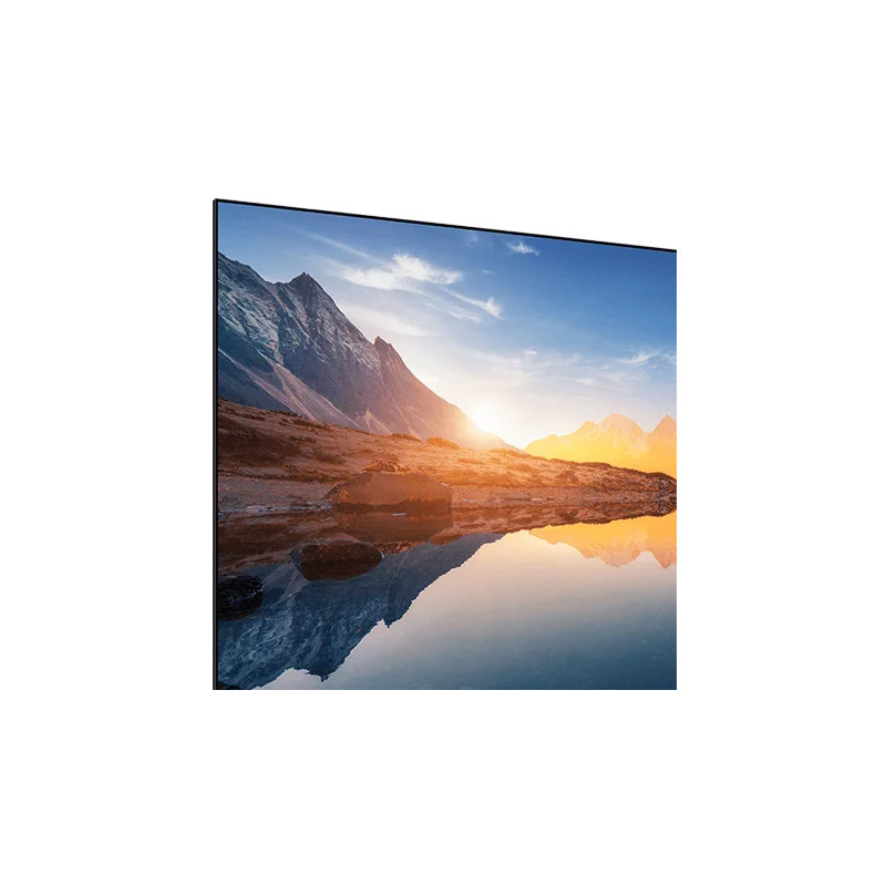 حاشیه ها و قاب باریک اطراف صفحه نمایش تلویزیون Xiaomi L55MA-AME (55A 2025) محصول 2024
