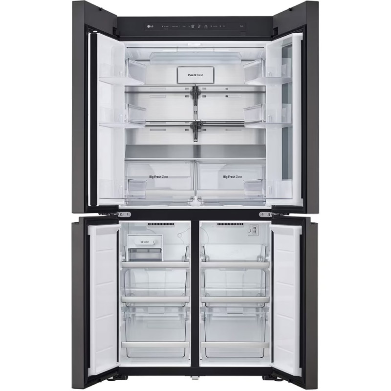 یخچال فریزر ساید بای ساید ال جی A24 با ظرفیت 617 لیتر