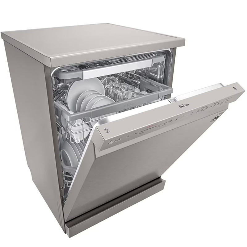 ماشین ظرفشویی ال جی 435 رنگ نقره ای