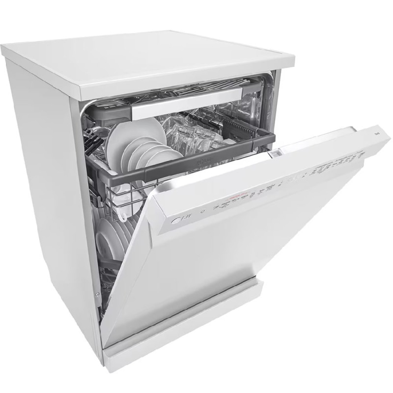 ماشین ظرفشویی 3 طبقه ال جی مدل 435 رنگ سفید