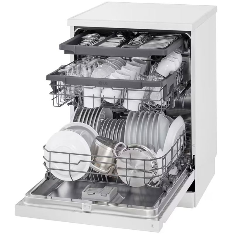 ظرفشویی LG DFC513FW دارای سه سبد شست‌ و شو