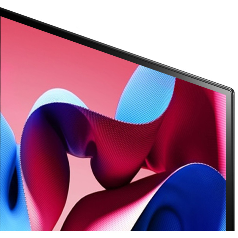 حاشیه ها و قاب باریک اطراف صفحه نمایش تلویزیون LG 65CS 2024