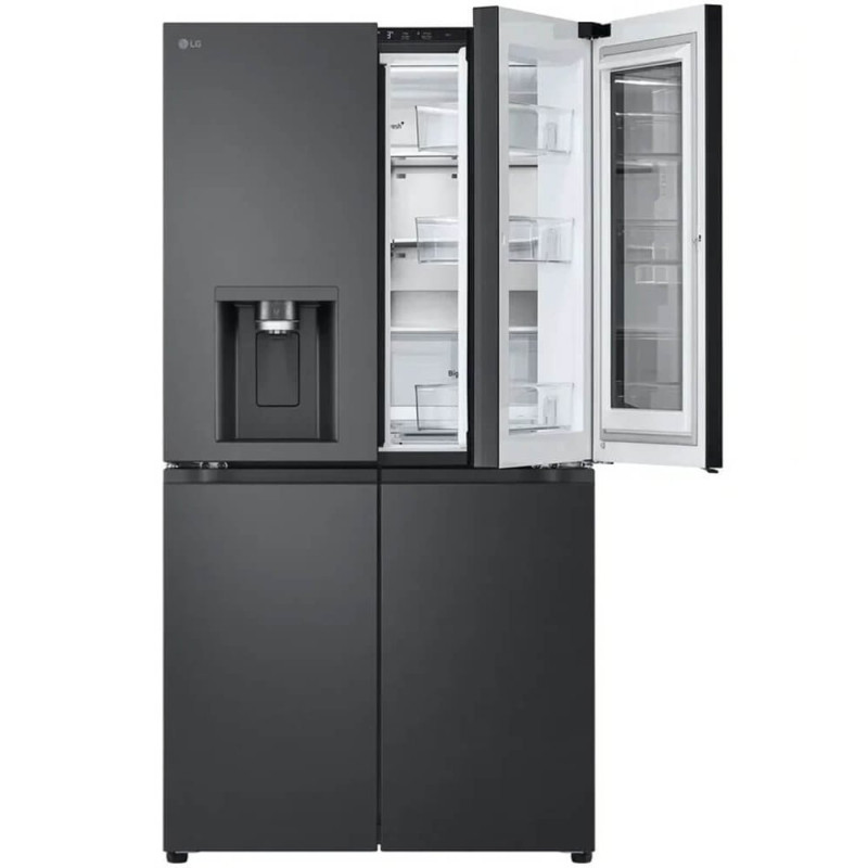 یخچال فریزر 5 درب ال جی مدل GC-X24 رنگ مشکی