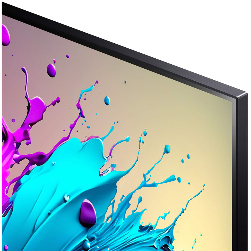 قاب و حاشیه های باریک اطراف صفحه نمایش تلویزیون LG QNED91 سایز 86 اینچ