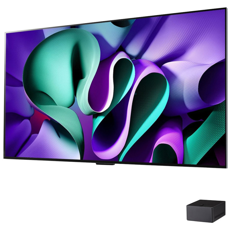 تلویزیون بیسیم  LG 97M4 به همراه دستگاه زیرو کانکت باکس مدل WM24EA محصول 2024