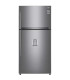 قیمت یخچال فریزر ال جی GR-F882HLHM یا 882 رنگ نقره ای محصول 2018