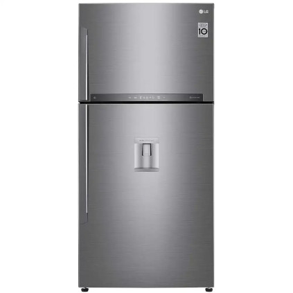 قیمت یخچال فریزر ال جی GR-F882HLHM یا 882 رنگ نقره ای محصول 2018