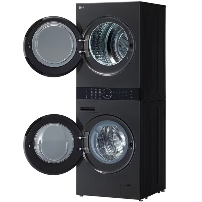 ماشین لباسشویی WashTower ال جی WT1310YJ رنگ دودی با خشک کن 10 کیلویی