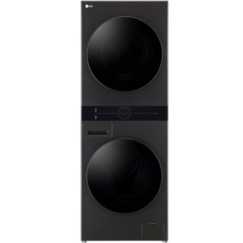 خرید ماشین لباسشویی واش تاور 13 کیلویی و خشک کن 10 کیلویی ال جی WT1310YJ رنگ دودی