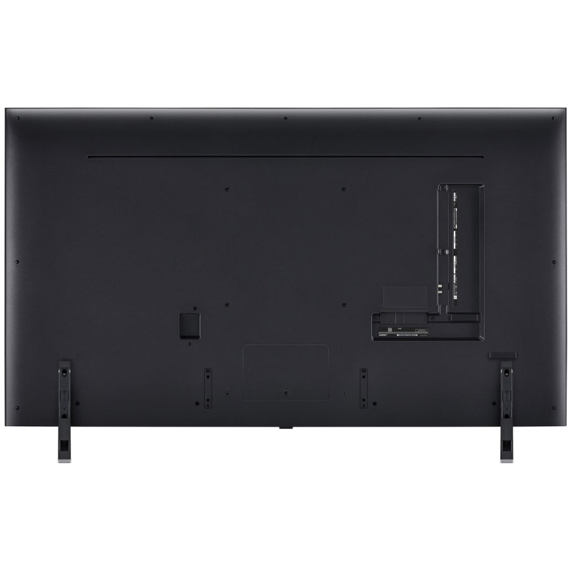طراحی نمای پشت تلویزیون 65QNED85 2024 با پایه نصب شده در حالت ساندبار
