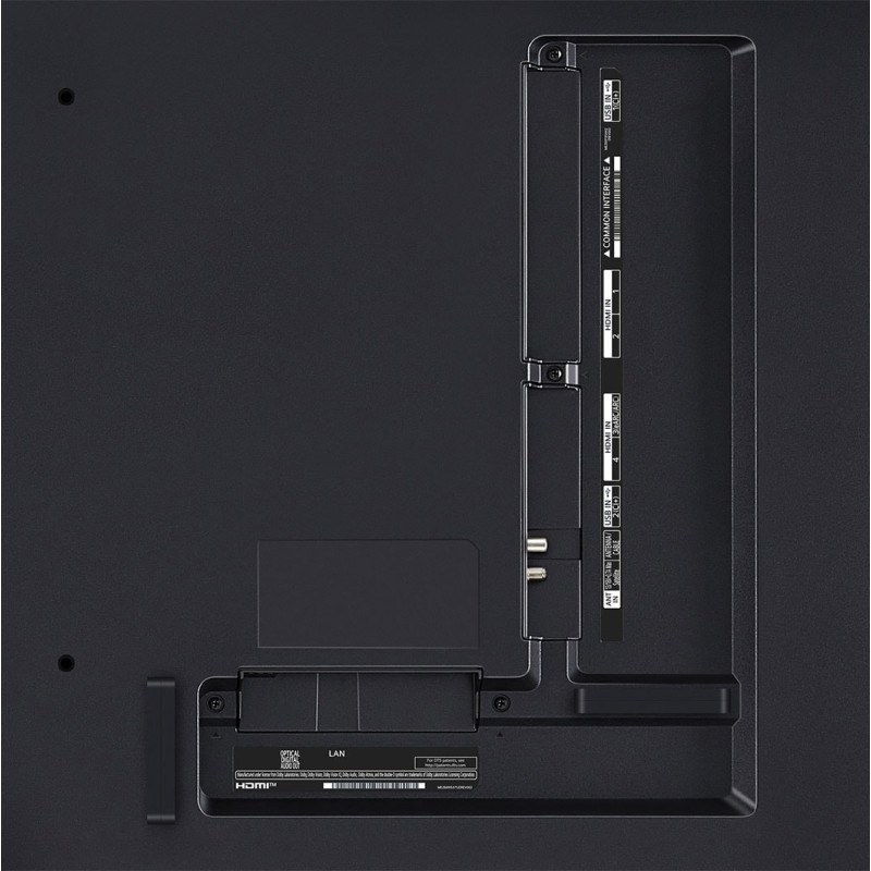 پورت های ورودی خروجی پشت تلویزیون ال جی 55QNED85 2024