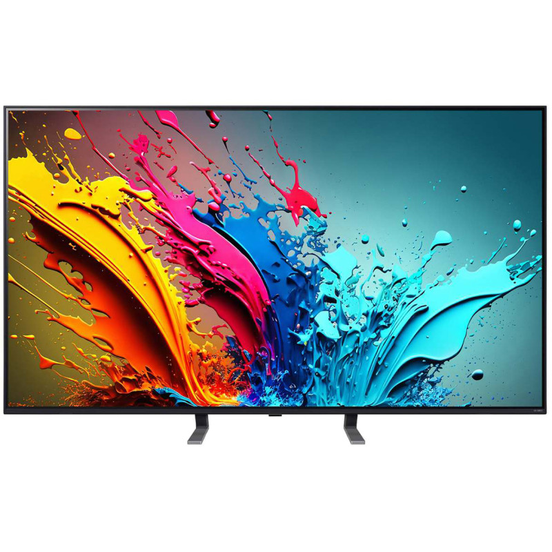 تلویزیون LG 65QNED85 در حالت پایه های نزدیک به هم (Narrow Position) محصول 2024