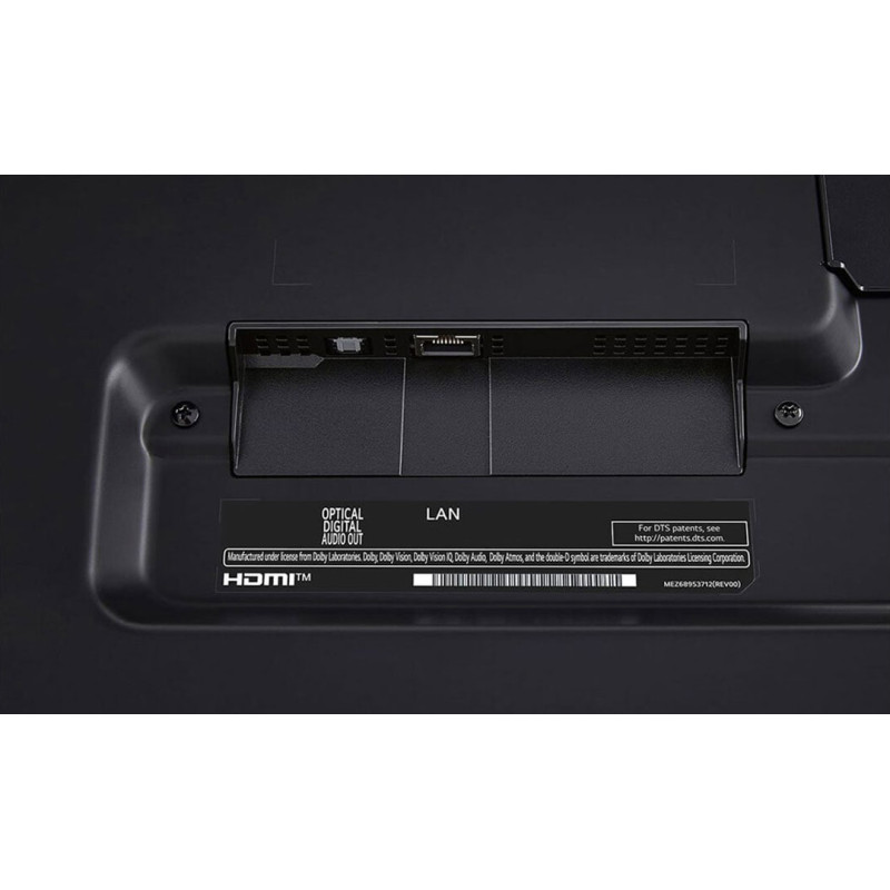 پورت های پشت تلویزیون LG 65QNED87 محصول 2024