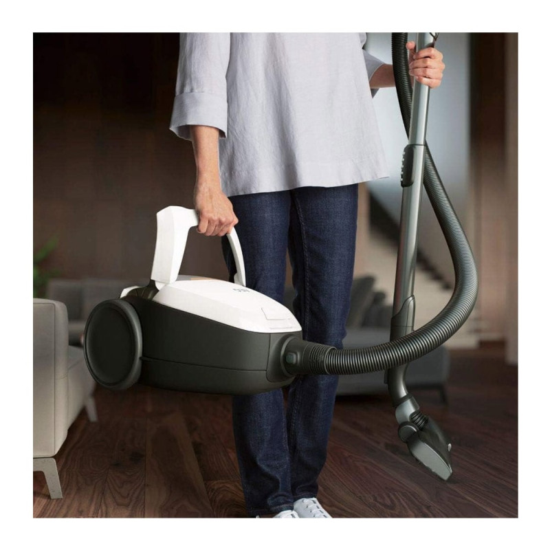 جاروبرقی 3.5 لیتری aeg دارای دسته ارگونومیک برای حمل آسان