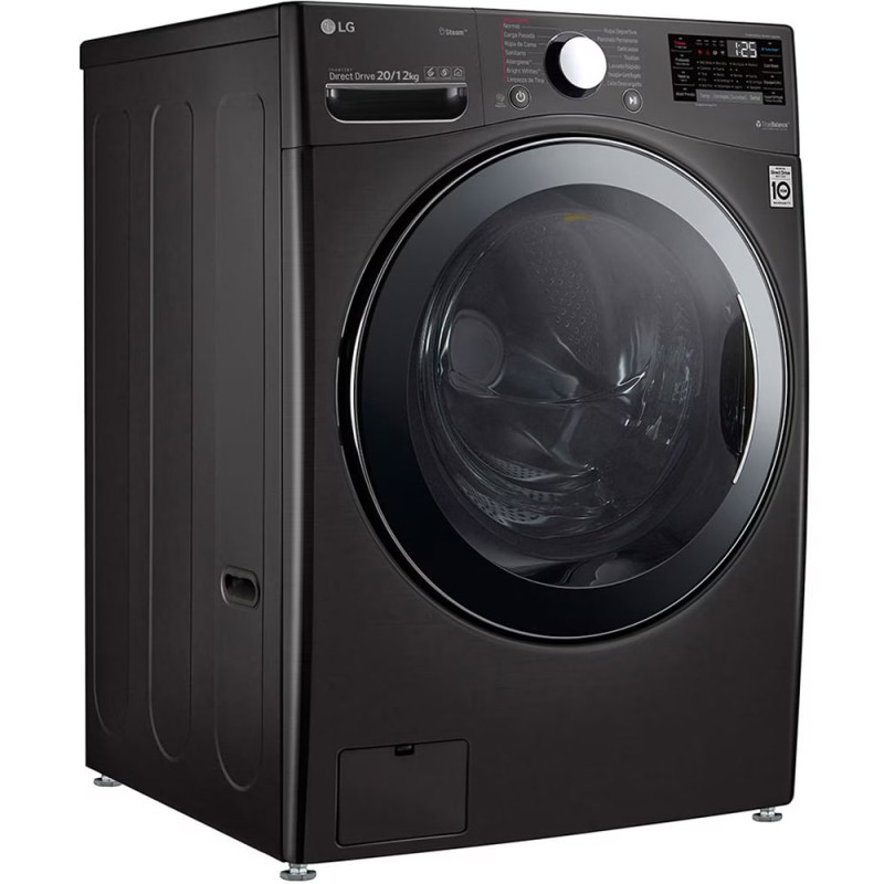 ماشین لباسشویی درب از جلو ال جی WDV2101BRV با ظرفیت 20 کیلویی