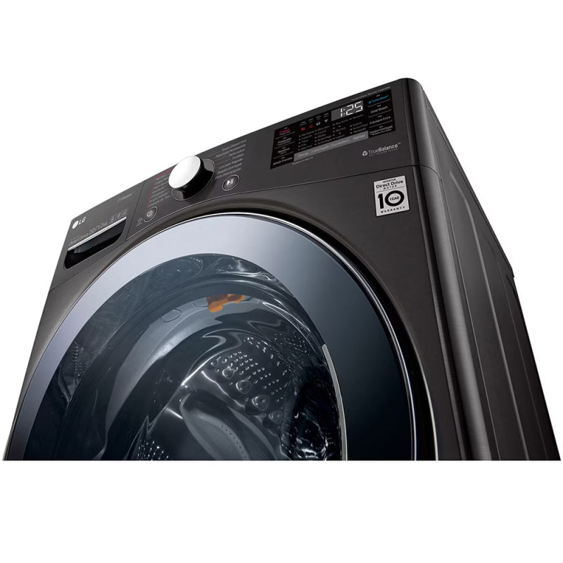 ماشین لباسشویی 1400 دور ال جی WDV2101BRV رنگ مشکی