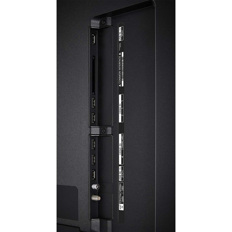 پورت های ورودی خروجی کناری تلویزیون ال جی 50QNED87 محصول 2024