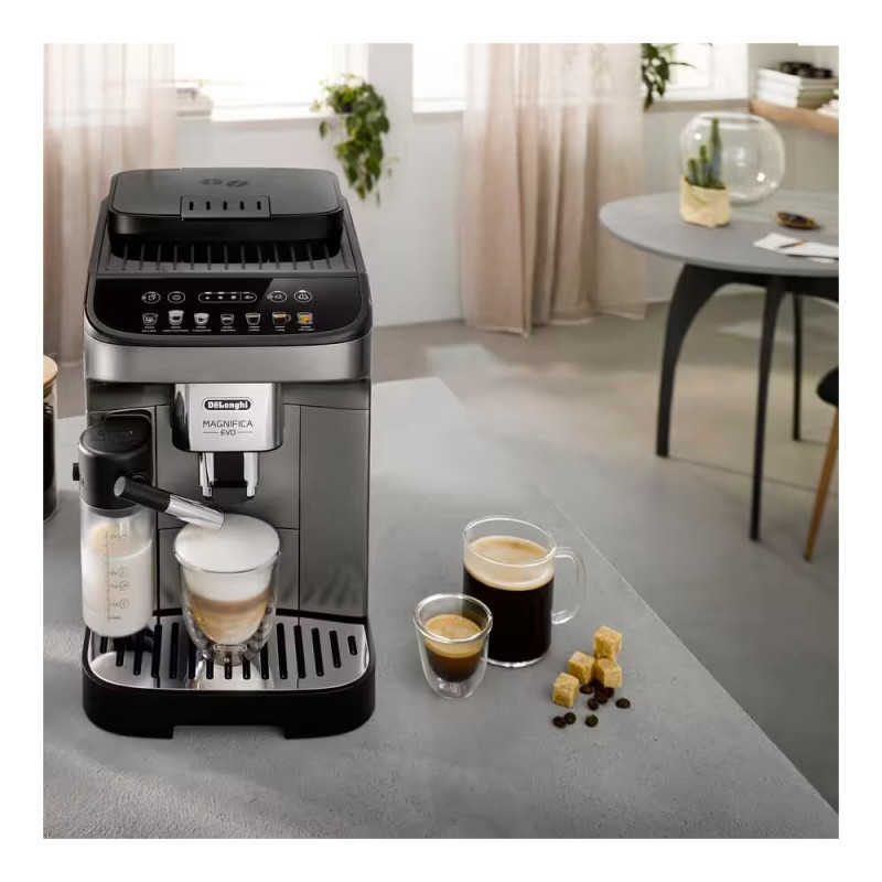 اسپرسوساز مشکی دلونگی 290.81 با فشار بخار 15 بار