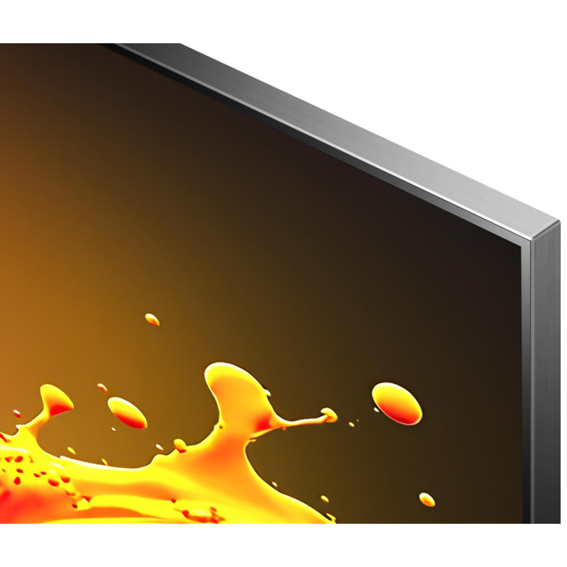 حاشیه ها و قاب اطراف صفحه نمایش تلویزیون ال جی 75QNED99 محصول 2024