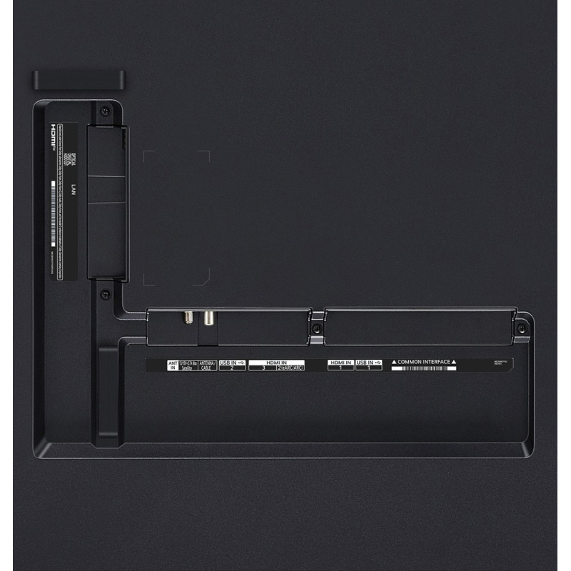 پورت های ورودی و خروجی پشت تلویزیون ال جی QNED81 2024 سایز 55 اینچ