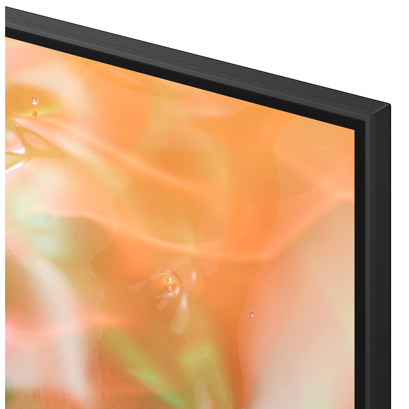 حاشیه ها و قاب باریک اطراف صفحه نمایش تلویزیون سامسونگ 75DU7200