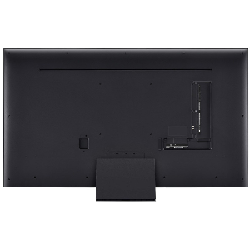 نمای پشت بدنه تلویزیون 65QNED81 در حالت ساندبار محصول 2024