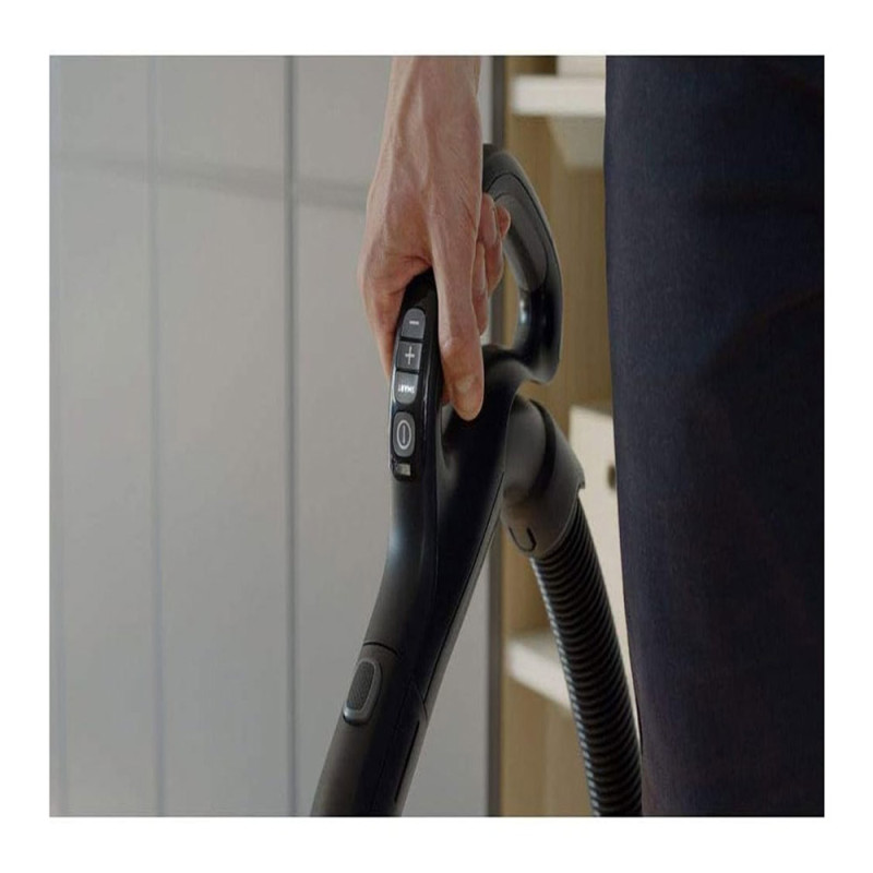 کنترل آسان تنظیمات روی دسته جاروبرقی آاگ VX8.2