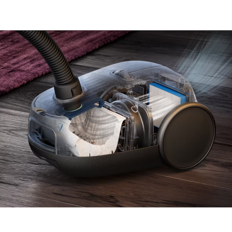 جاروبرقی 750 وات آاگ AB61C1OKO با حداکثر نویز 73 دسی‌بل