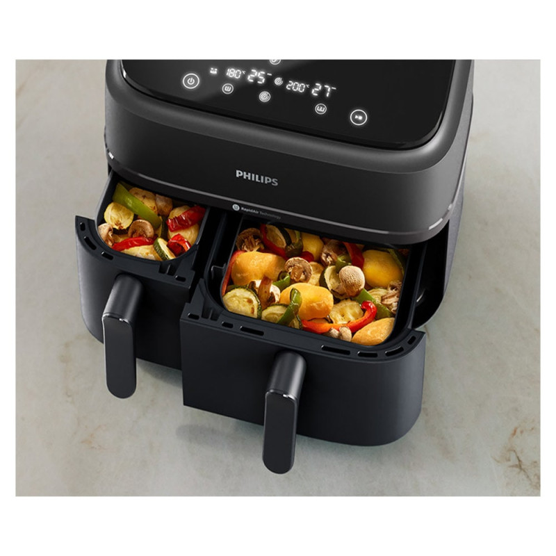 سرخ کن Philips 350 دارای دو سبد مجزا