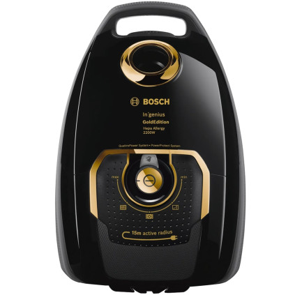 قیمت جاروبرقی بوش BGL8GOLDIR یا 8GOLD رنگ مشکی و طلایی