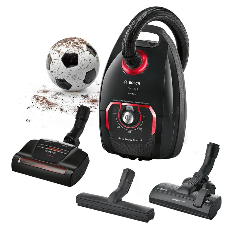 جاروبرقی سری 8 بوش BGL8POW2 با ظرفیت کیسه 5 لیتری