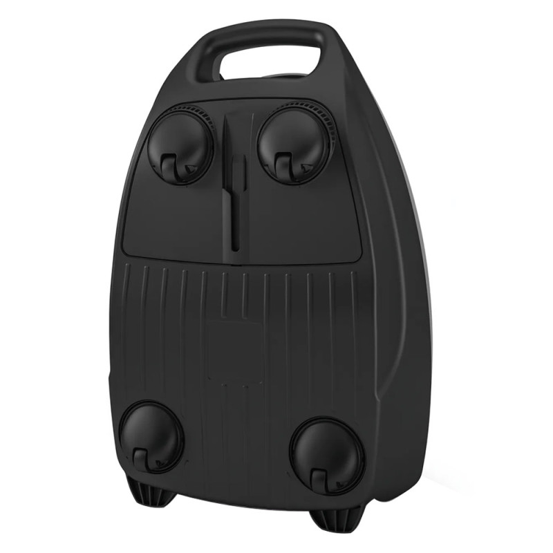 طراحی کف جاروبرقی BGL8POW2 با 4 چرخ لاستیکی