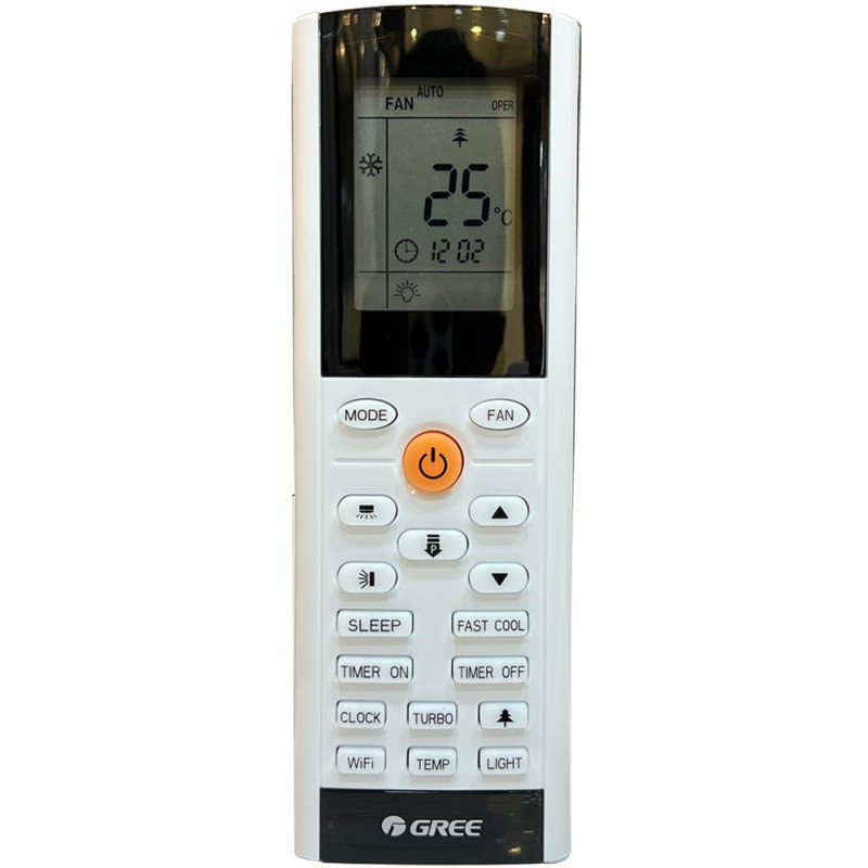 ریموت کنترل کولر گازی 18000 گری مدل GWH18 رنگ سفید
