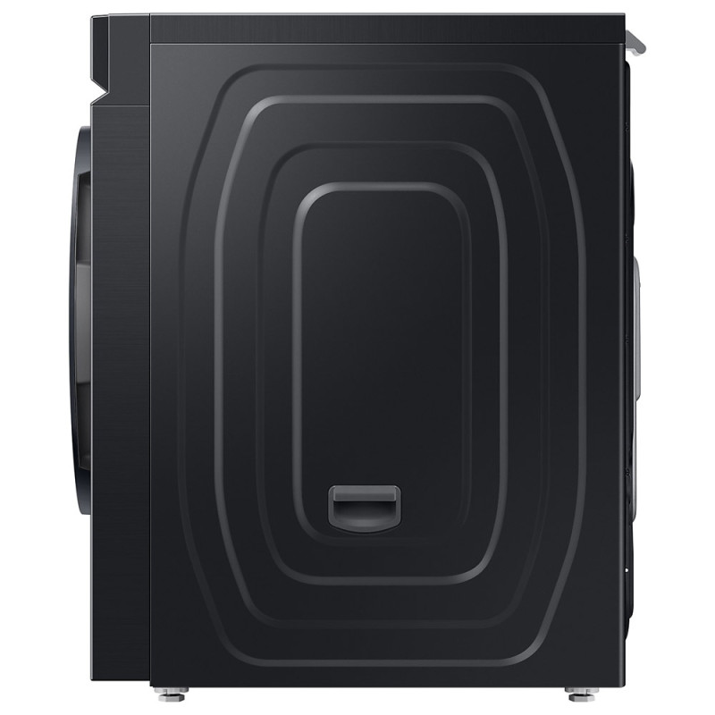 ماشین لباسشویی سامسونگ WD22B6400 رنگ مشکی از نمای بغل