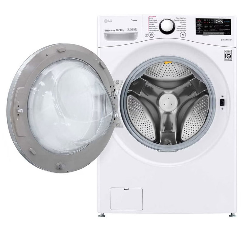 خرید ماشین لباسشویی ال جی WDV2102WRV با خشک کن 12 کیلویی