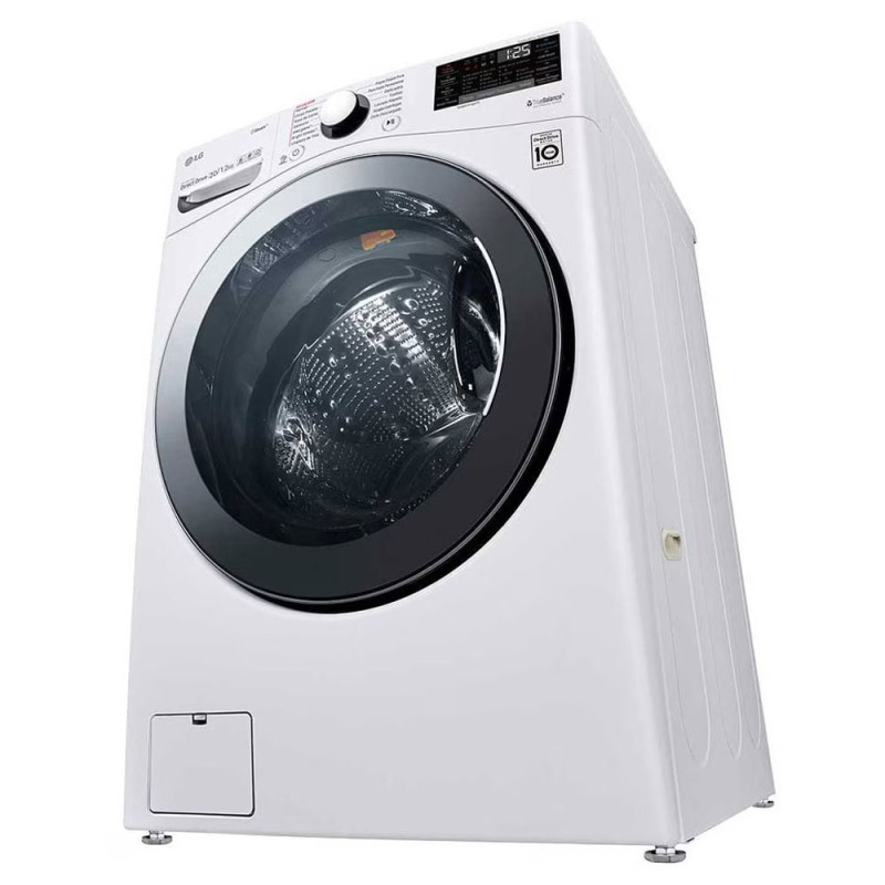 ماشین لباسشویی و خشک کن ال جی WDV2102WRV با سرعت 1400 دور