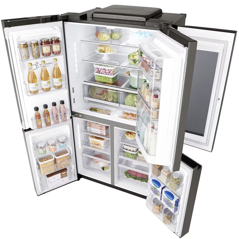 یخچال فریزر ساید بای ساید ال جی X39 با ظرفیت 889 لیتر (32 فوت)