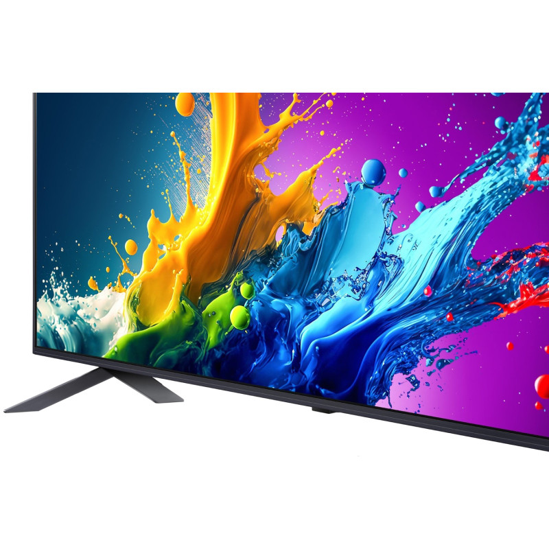 طراحی پایه تلویزیون ال جی QNED82 سایز 55 اینچ محصول 2024