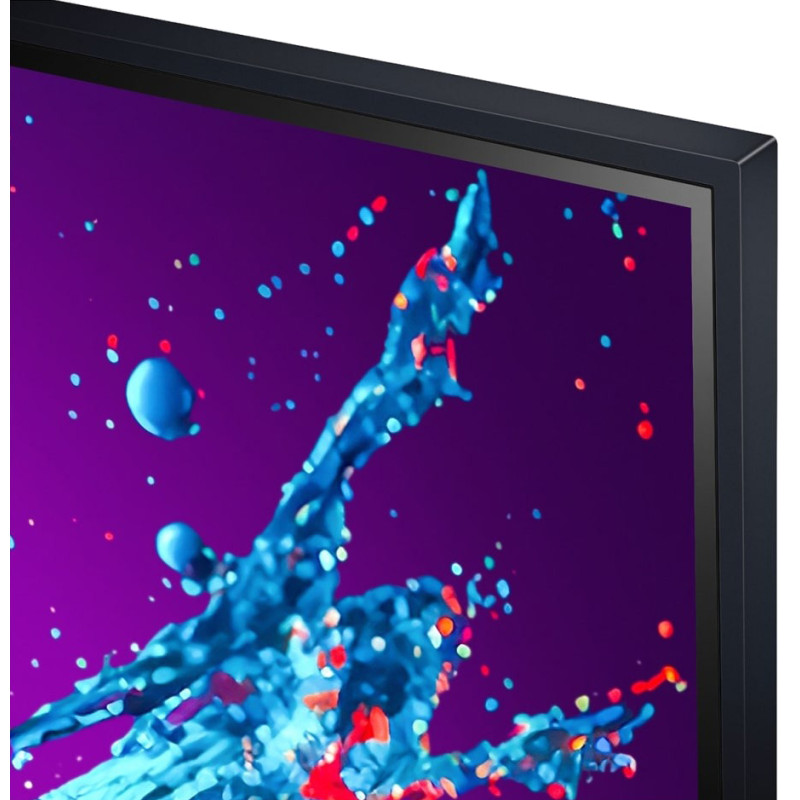 طراحی باریک حاشیه ها و قاب اطراف صفحه نمایش تلویزیون ال جی 75QNED82 محصول 2024